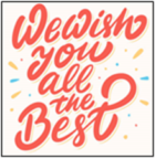we wish you the best